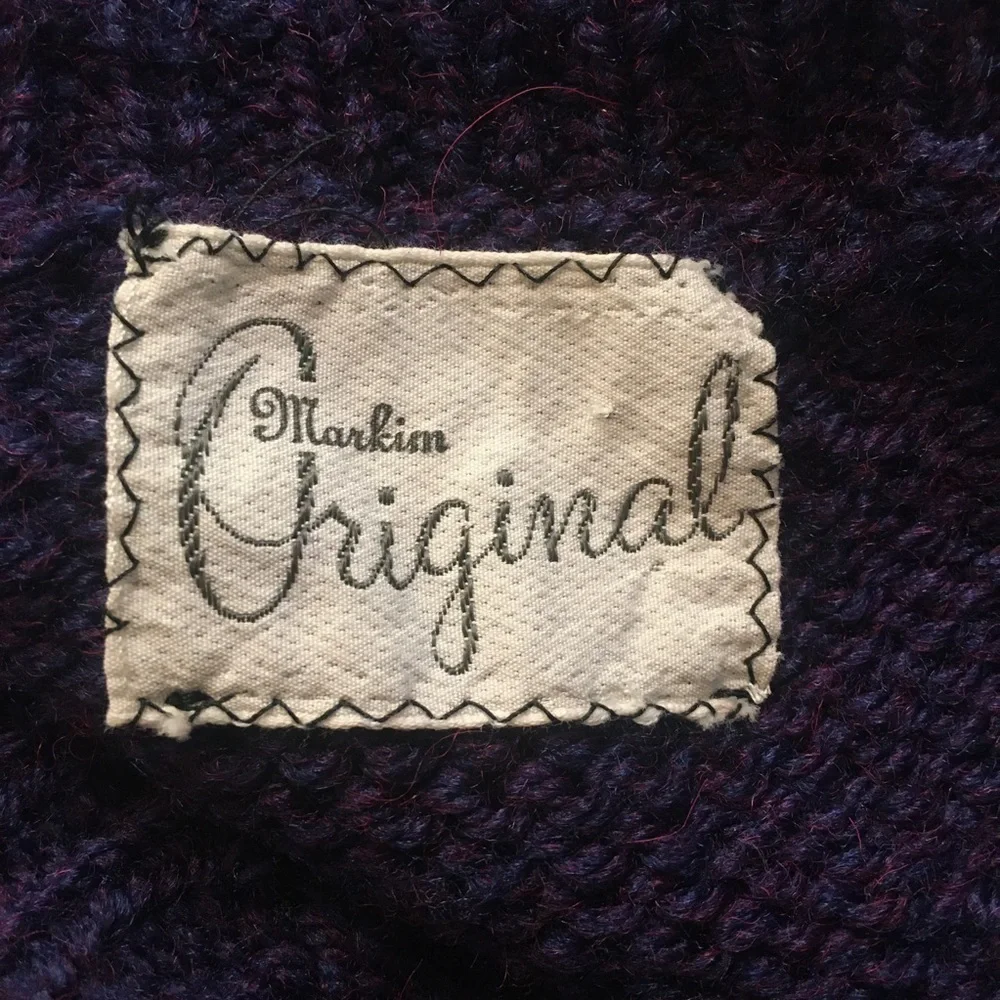 Markim Original plum knit sweater